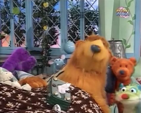 Ojo, Pip & Pop, Treelo And Tutter With Bear Who Has A Really Bad Bear Cold 3 Big Blue House ...