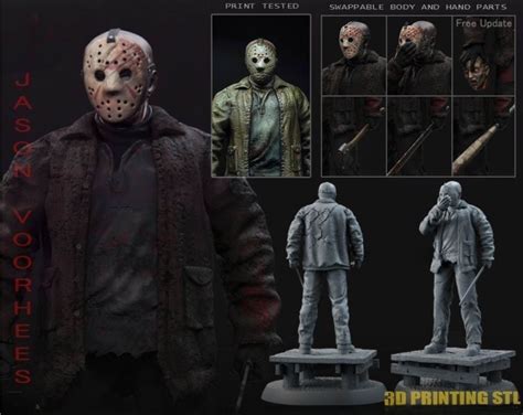 Jason voorhees 3d printing stl files - 3D PRINT MAKER CLUB