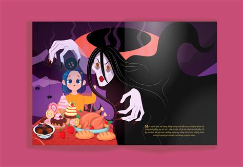 "CORALINE" - BOOK COVER DESIGN on Behance