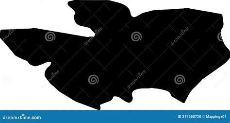 Sevnica Slovenia Silhouette Map with Transparent Background Stock Vector - Illustration of ...