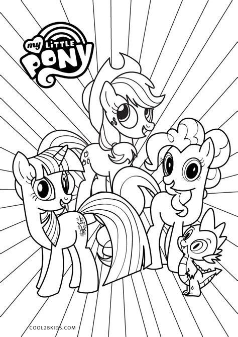 Free Printable My Little Pony Coloring Pages For Kids