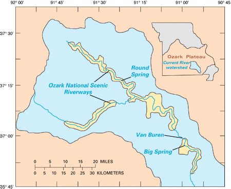 Geology of the Ozark National Scenic Riverways [USGS]