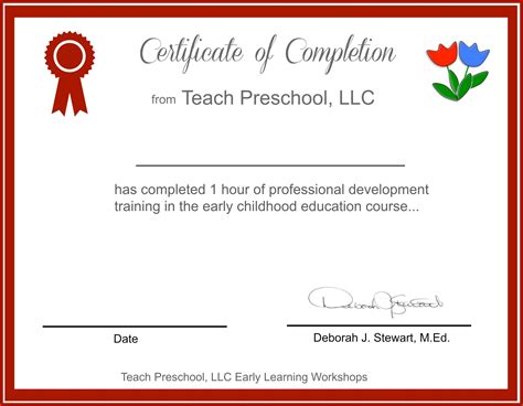 Early Childhood Education Administration Certificate Online