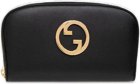 Gucci Logo Plaque Zipped Wallet - ShopStyle