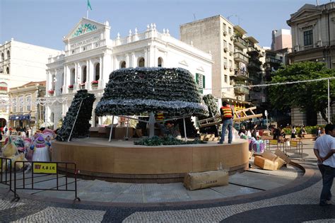 Christmas preparations on Senado Square | Senado Square has … | Flickr