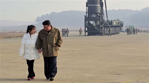 Watch: Kim Jong Un’s Daughter Attends Missile Test, State Media Reports