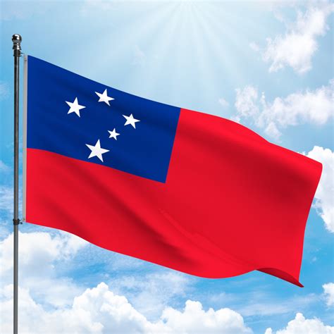 WESTERN SAMOA FLAG