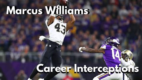 Marcus Williams | Every Career Interception (2017-2019) - YouTube