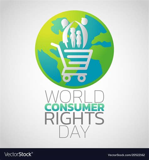 World consumer rights day logo icon design vector image on VectorStock | Consumers, Creative ...