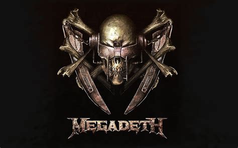 Megadeth logo, skull, Megadeth, music, metal band HD wallpaper ...