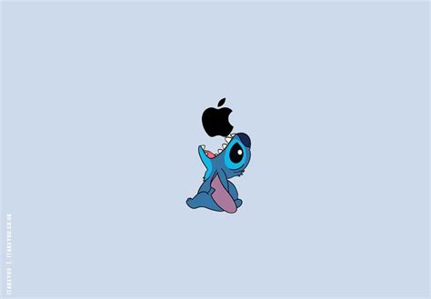 Fun and Cute Stitch Wallpapers : Stitch Eating Apple I Take You | Wedding Readings | Wedding ...