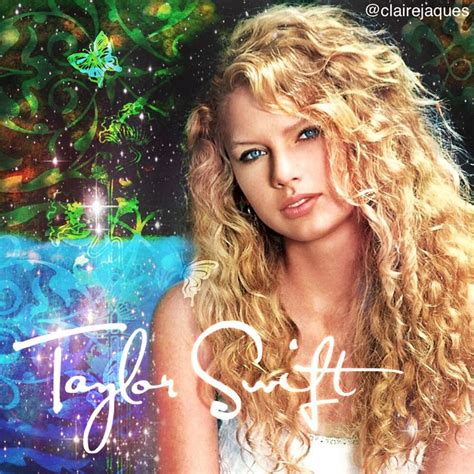 Taylor Swift Debut Album cover edit by Claire Jaques | Taylor swift ...