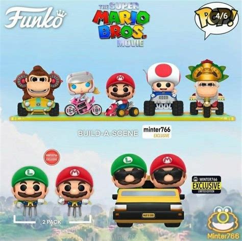 Mario movie funko pops – Artofit