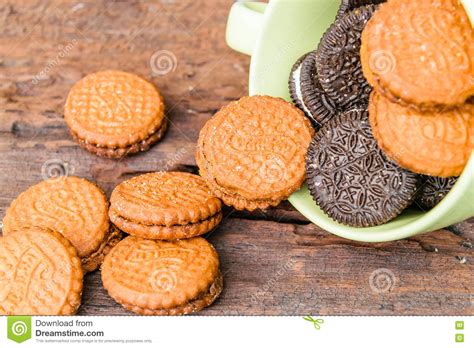 Cookies cream in cup stock image. Image of editorial - 81825583