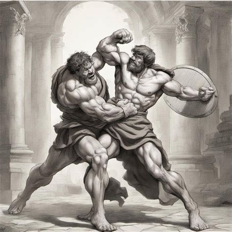 Hercules fighting by JasperGhost on DeviantArt