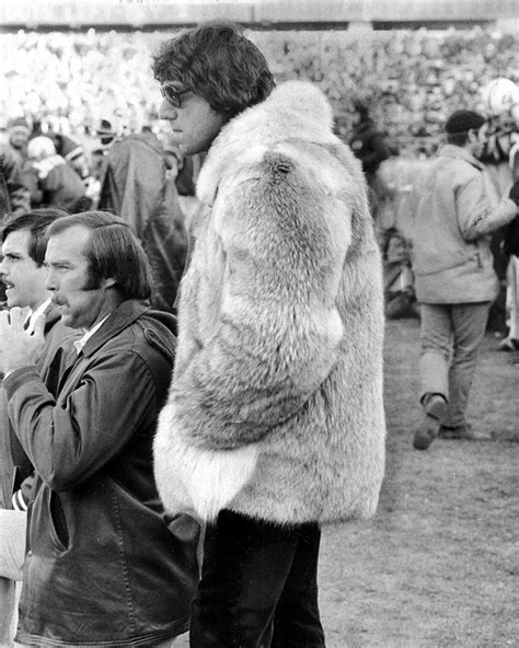 Joe Namath rocks a huge fur coat, shows he’s still the coolest guy around