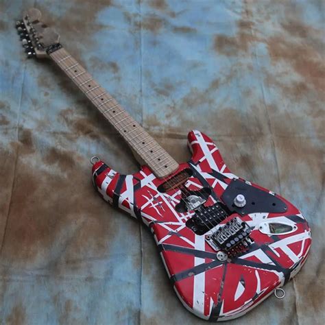 Eddie Van Halen Frankenstrat Electric Guitar Heavy Relic Aged Frankie ...