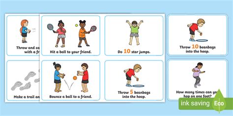 👉 Outdoor Sports for Kids | Activity Idea Cards | Twinkl