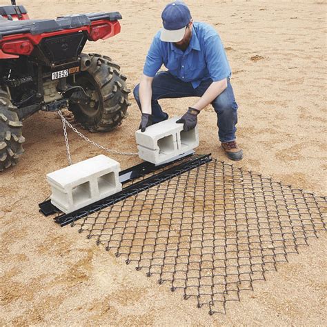 Yard Tuff 5 x 4 Foot Steel Durable Chain Rake Field Leveling ATV Drag Harrow | Tractor idea ...