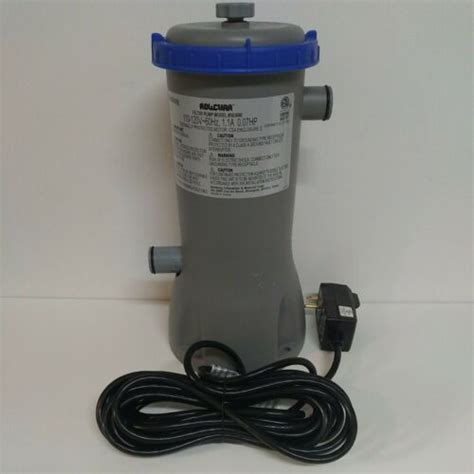 Bestway Flowclear 1000 Gallon GPH Above Ground Swimming Pool Filter Pump 58388E