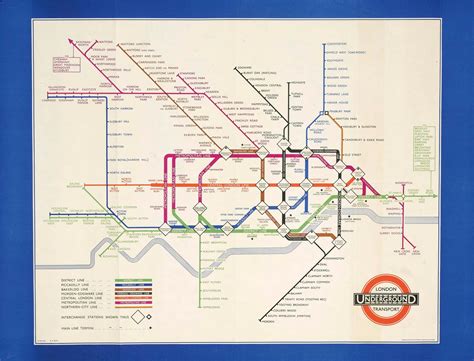 Harry Beck (Henry Charles Beck, 1902-1974) , UNDERGROUND MAP | Christie's