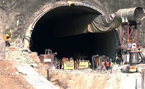 Uttarkashi Tunnel Rescue: 41-degree operation underway to rescue 360 laborers trapped in the ...