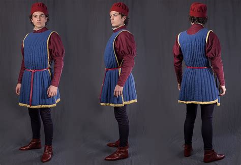 1450-1480 "giornea" outfit by medievaldesign.com | Medieval clothing, 15th century clothing ...