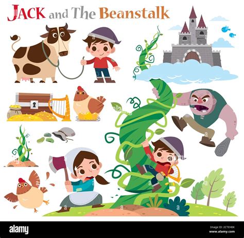 Jack And The Beanstalk Cartoon Characters