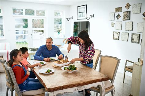 Family Breakfast Table