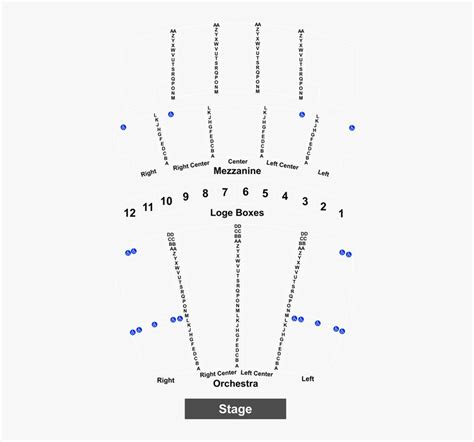 Stifel Theatre Seating Chart