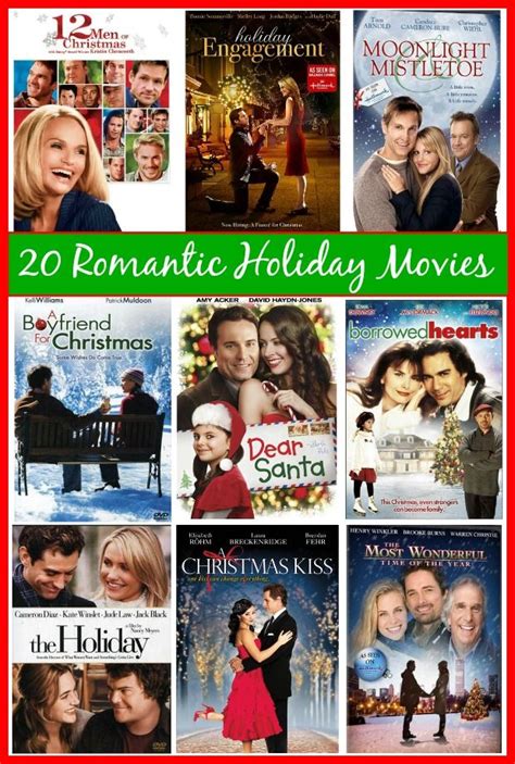 20 Romantic Holiday Movies~ I love Christmas movies, and romantic ...