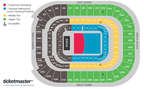 Rammstein Seating Plan - Principality Stadium