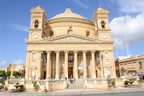 Church of the Assumption of Our Lady at Mosta, Malta Editorial Stock Image - Image of heritage ...