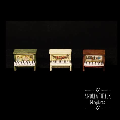 Miniature Toy Piano OOAK Choose One - Etsy