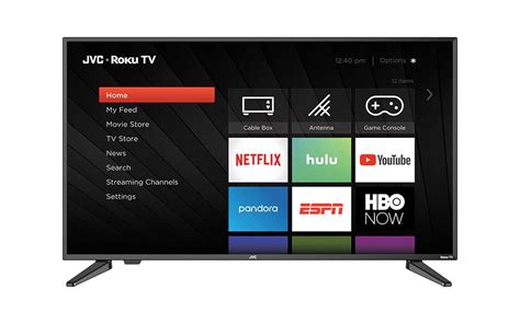 JVC 50" 4K 2160P Roku Smart LED TV