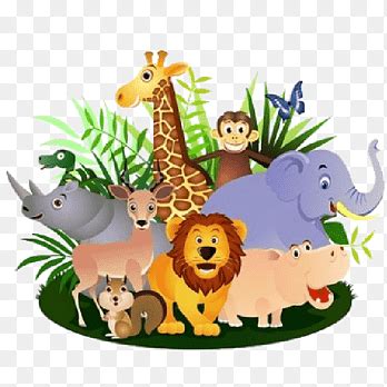 Hippopotamus Safari, safari, comics, animals png | PNGEgg