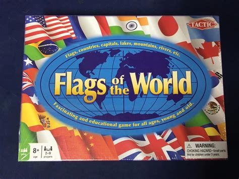 Tactic Games Flags Of The World New Factory Sealed | #1818114720