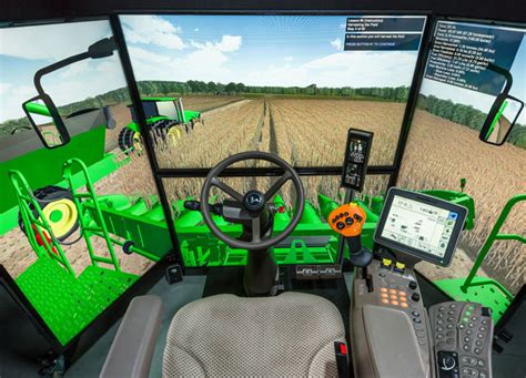 Train Like a Pro with the John Deere Combine Simulator