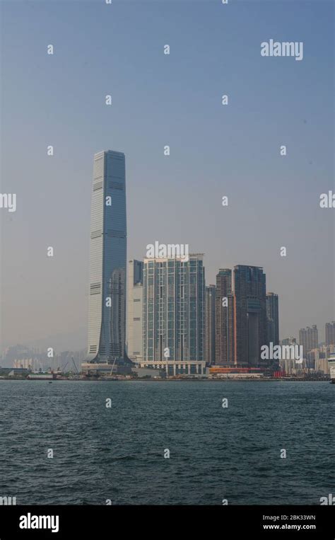 Downtown Hong Kong skyline Stock Photo - Alamy