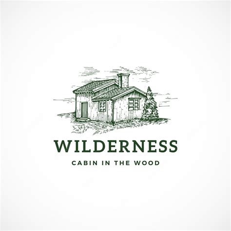 Premium Vector | Wilderness Abstract Sign, Symbol or Logo