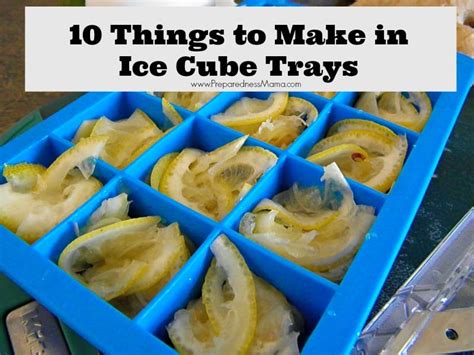 11 Things to Make in Ice Cube Trays