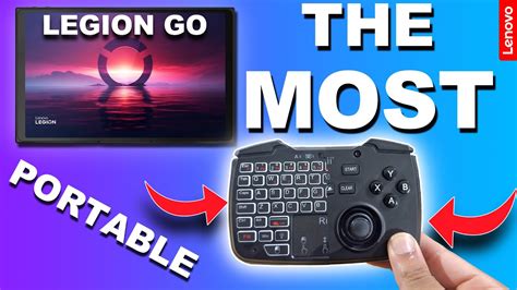 The MOST Portable Lenovo Legion Go Setup | FULLY FEATURED - YouTube