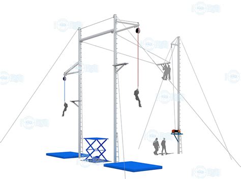 Giant swings are popular with camps and adventure parks as an ...