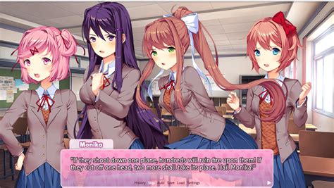 Monika has a message for us. : r/DDLC