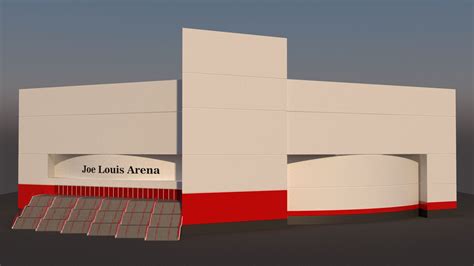 Joe Louis Arena Ice Hockey 3D Model $249 - .max - Free3D