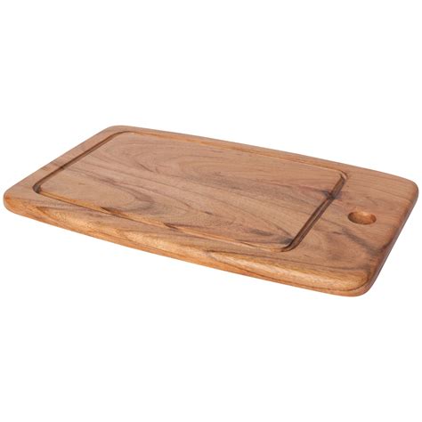 Acacia Wood Cutting Board 13x8.5in