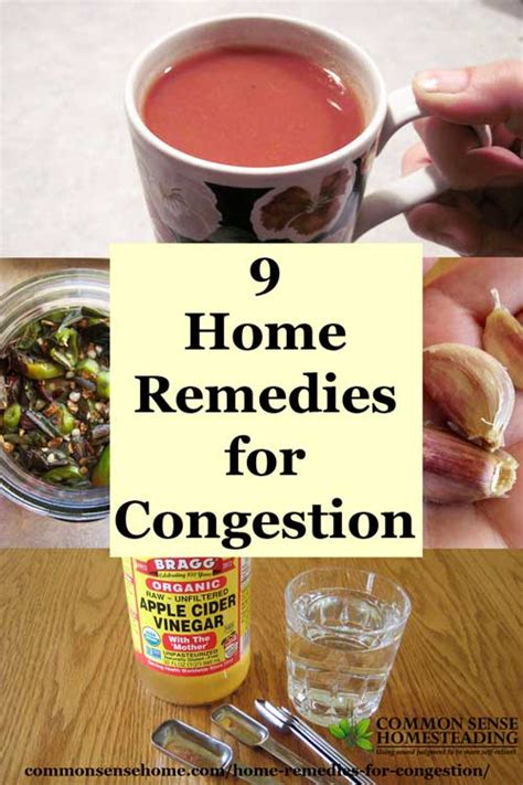 9 Home Remedies for Congestion - Natural Decongestants That Work