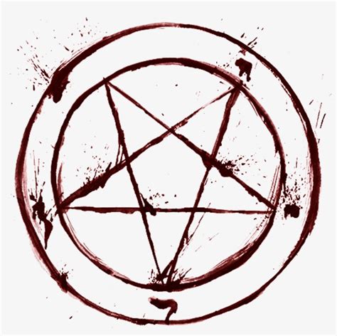 Download Blood Satan Pentagram Occult Religion Goth - Satanic Pentagram ...