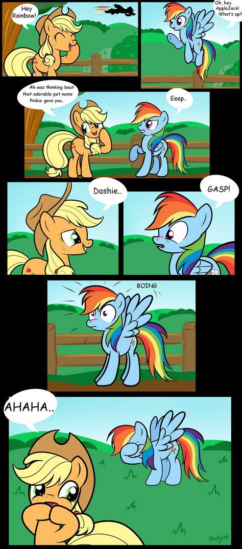 Rainbow Dash and AppleJack by SmittyG.deviantart.com on @deviantART ...