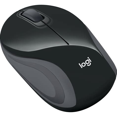 Logitech M187 Wireless Ultra Portable Mouse (Black) 910-002726